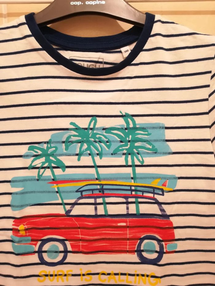 Tee-shirt Neuf T10 ans - V92B - photo numéro 2