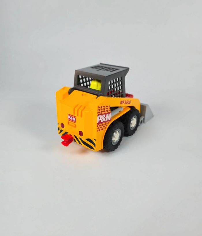 Playmobil Chargeur tracteur jaune et rouge - photo numéro 4