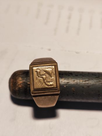 Bague chevalière pour homme
