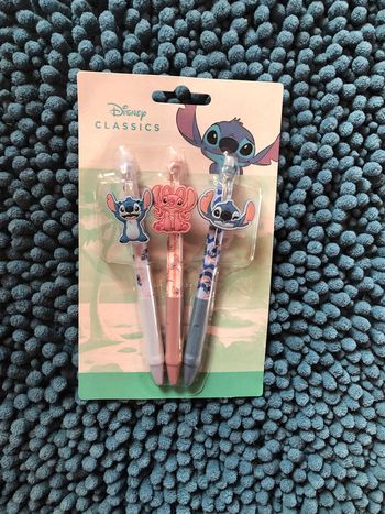 Lot de 3 stylos stitch - neu fs