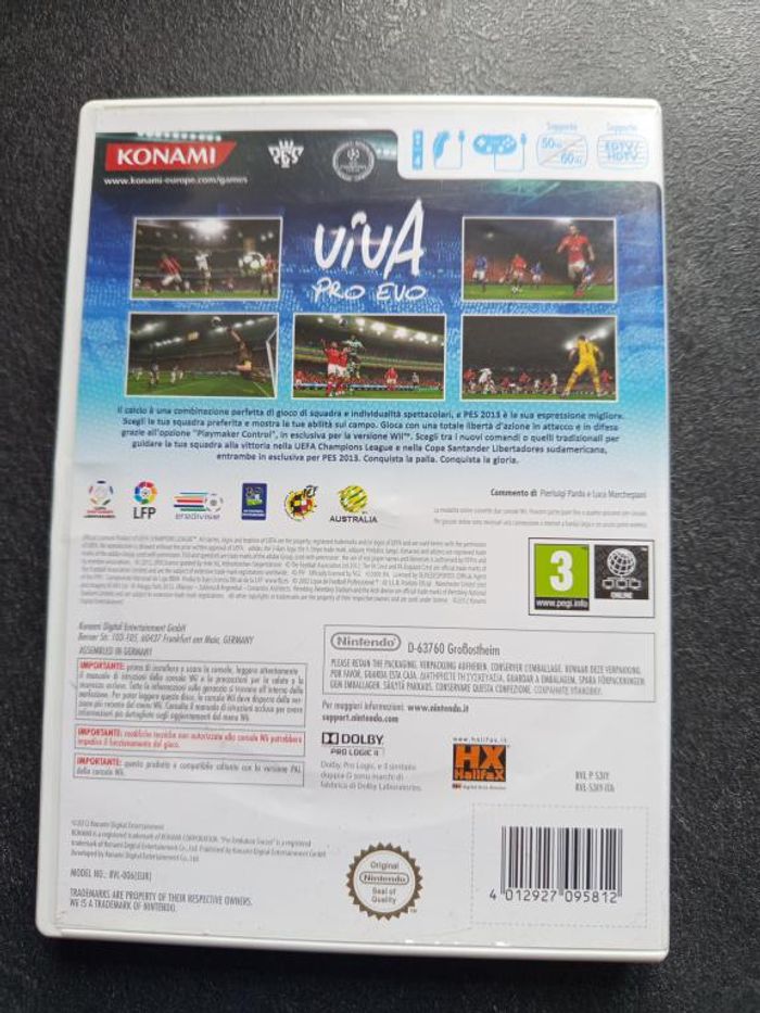 Nintendo - Wii - PES 2013 - photo numéro 2