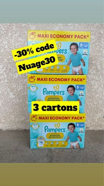 Pampers premium protection taille 5