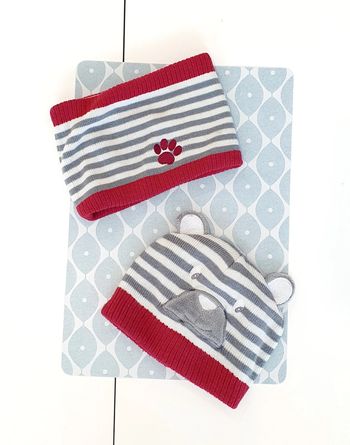Bonnet/Snood Mes petits Cailloux