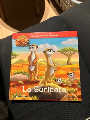 Livre pour enfants altaya le suricate