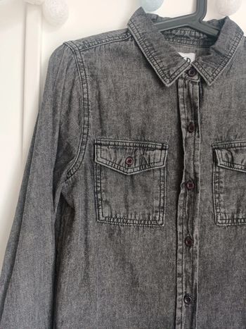 Chemise en noir denim 100% coton Na-Kd Taille 36 En très bon etat