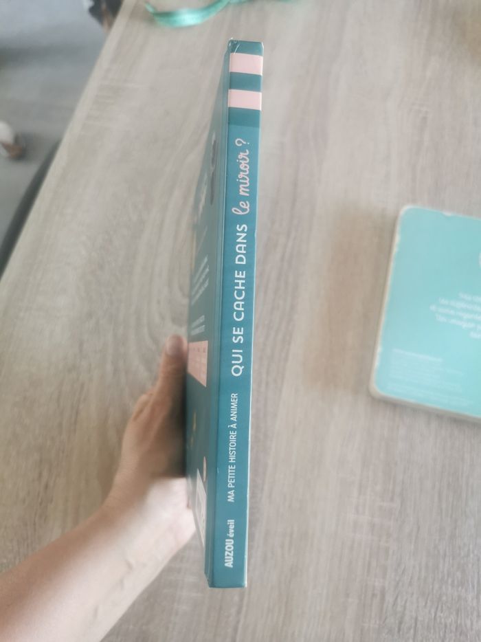 Lot de 2 livres pour bébé un sur les emotions et l'autre miroir - photo numéro 3