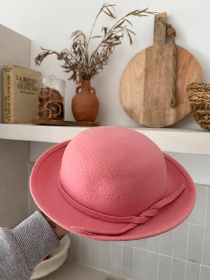 Chapeau fille rose hut hat  Sombrero Cappello hoed Chapéu Disguise Disfraz Travestimento