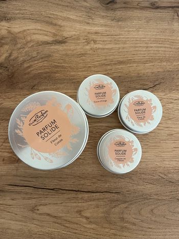 Parfum solide et son brûle parfum