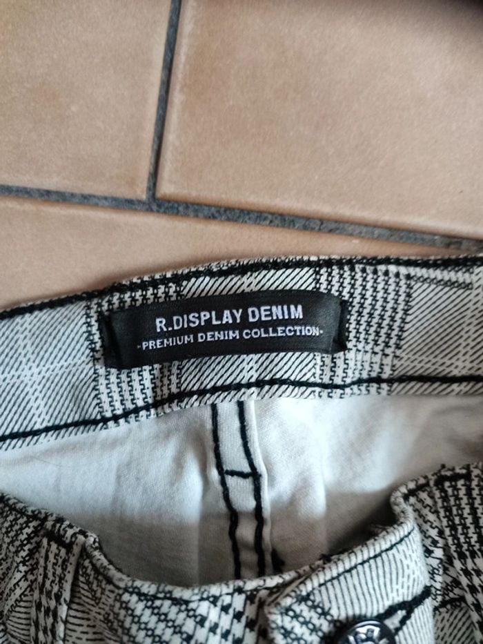 Pantalon slim a carreaux - photo numéro 3