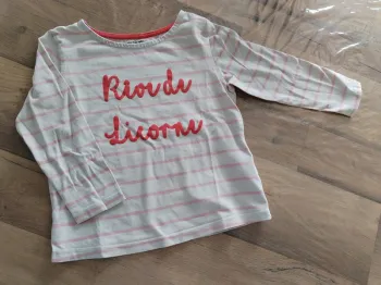 T-shirt fille 4 ans Vertbaudet