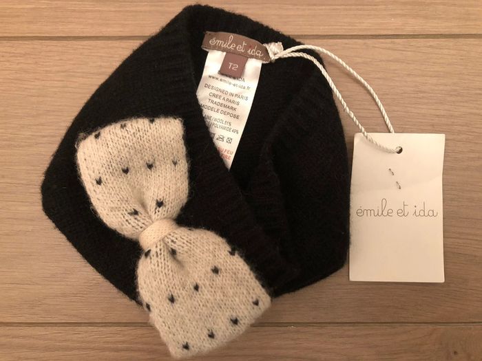 Bonnet en laine T-2 Émile et Ida T-6/12 mois - photo numéro 3