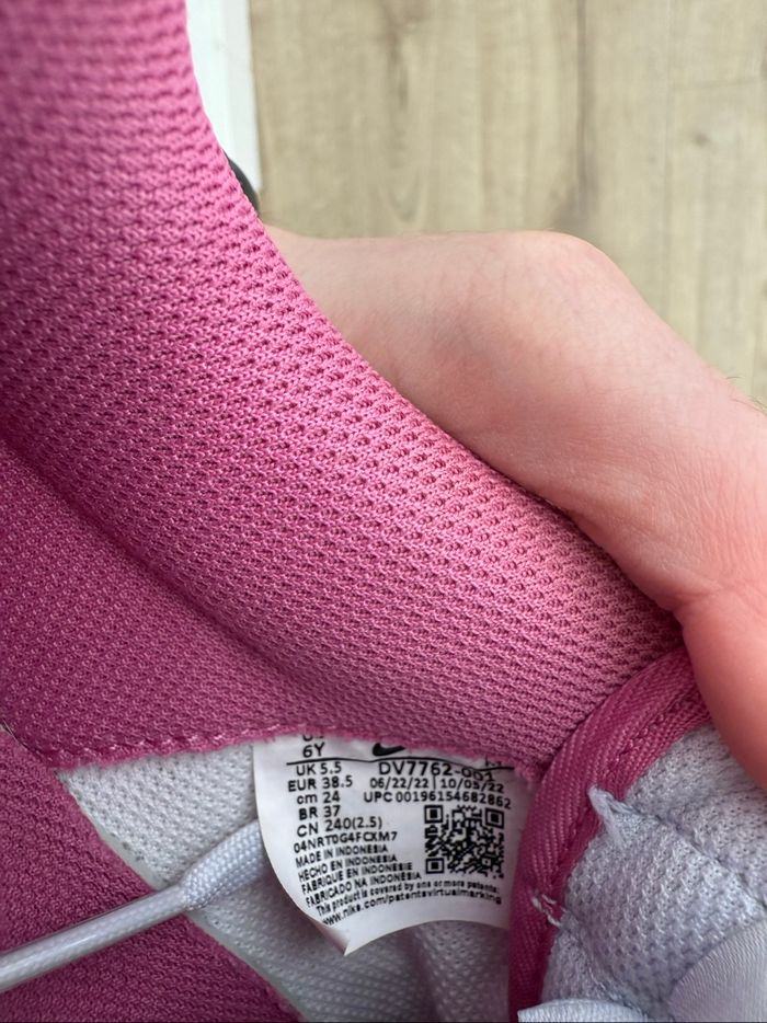 Nike Air Force 1 Femme - Bleue/Jaune/Rose - Taille 38.5 - photo numéro 5