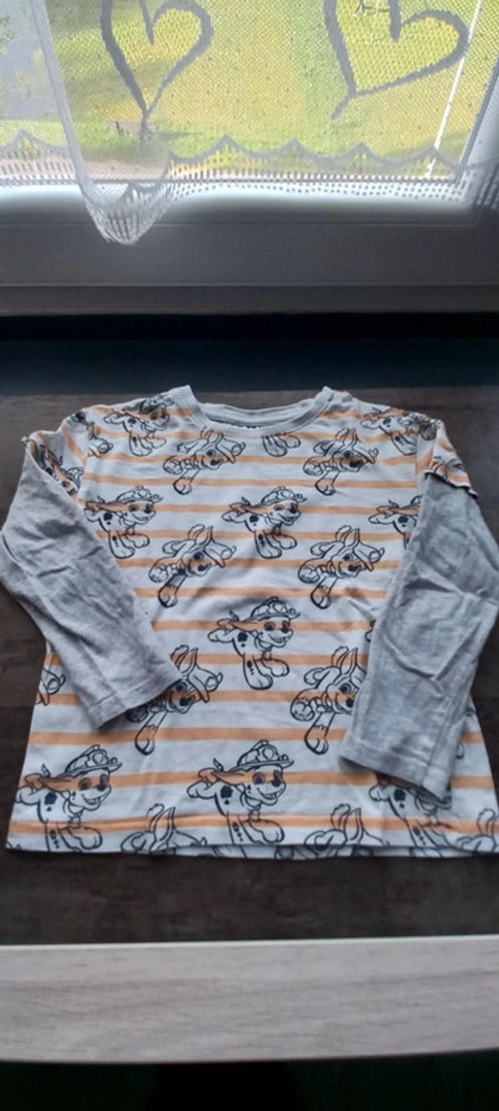 Lot de 2 tee-shirts manches longues pat patrouille - photo numéro 7