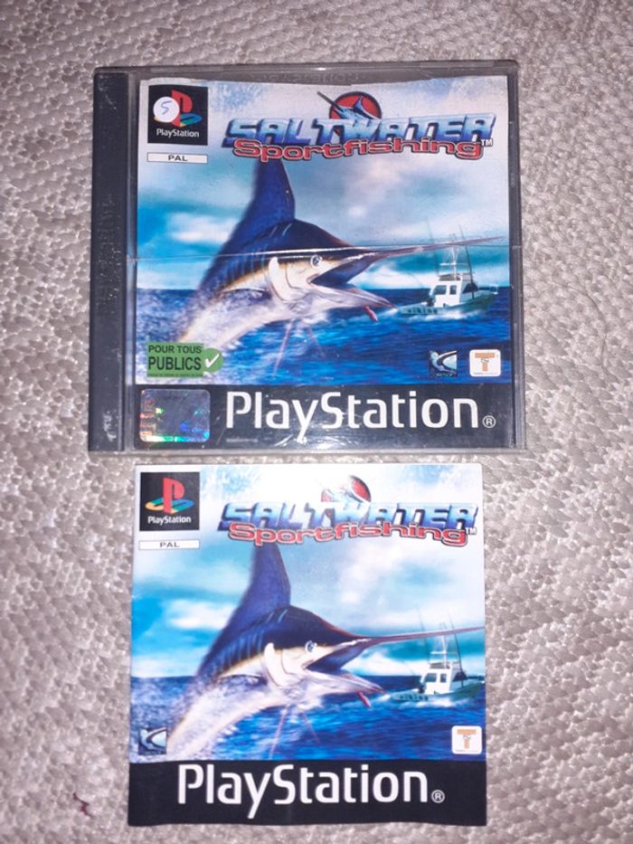 Playstation 1 ps1 saltwater sportfishing