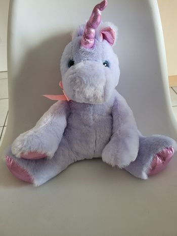 Peluche licorne Nicotoy