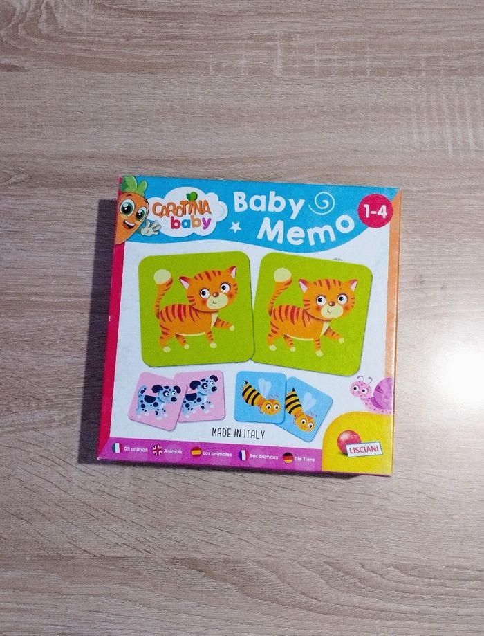 Jeu baby memo