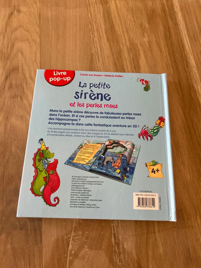 Libre le petite sirène et les perles roses - photo numéro 2