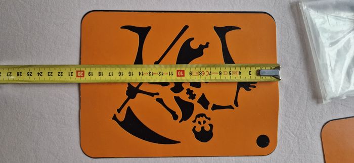 Halloween : pochoirs réutilisables + gouache - Etat neuf - photo numéro 4