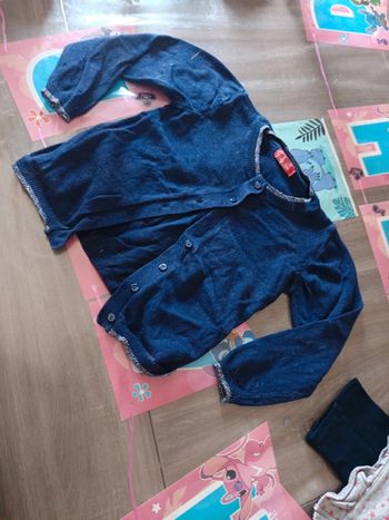 Gilet tissaia 4 ans