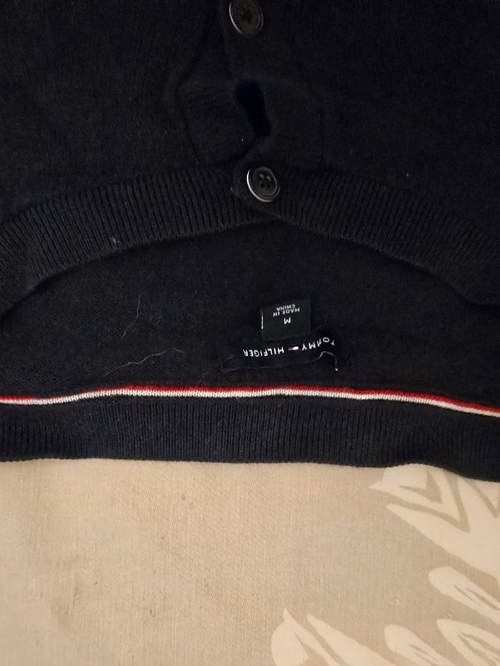 🌟 Gilet noir a bouton Tommy hilfiger homme - Taille  M 🌟 - photo numéro 5