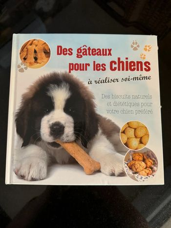 Livre Des gateaux pour les chiens à réaliser soi même