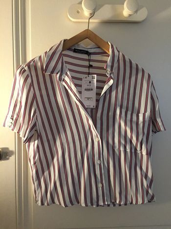 Chemise à rayures Bershka – Taille M