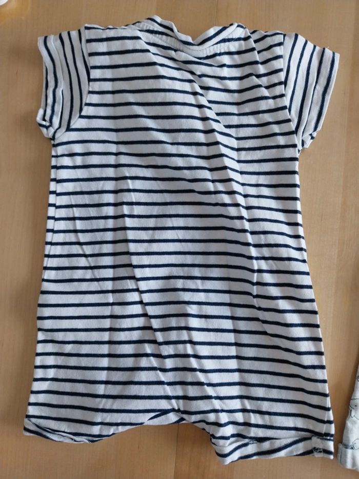 Lot de 2 barboteuses bébé 3 6 mois - photo numéro 7