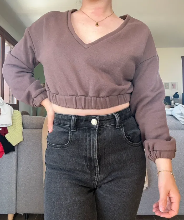 Pull court marron