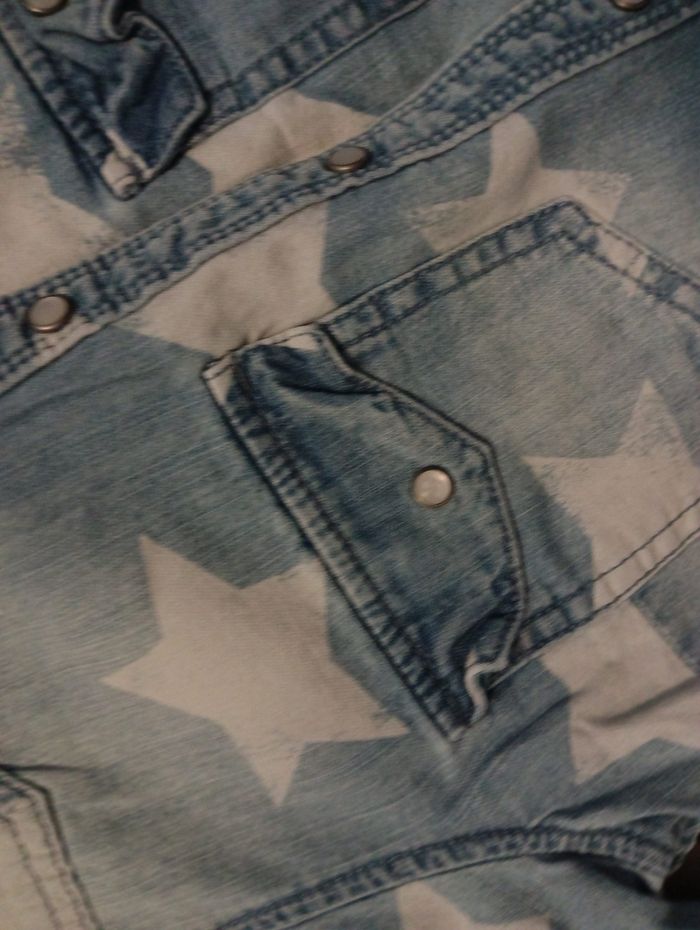 Chemise en jean taille XS (ou 14 ans) - photo numéro 3