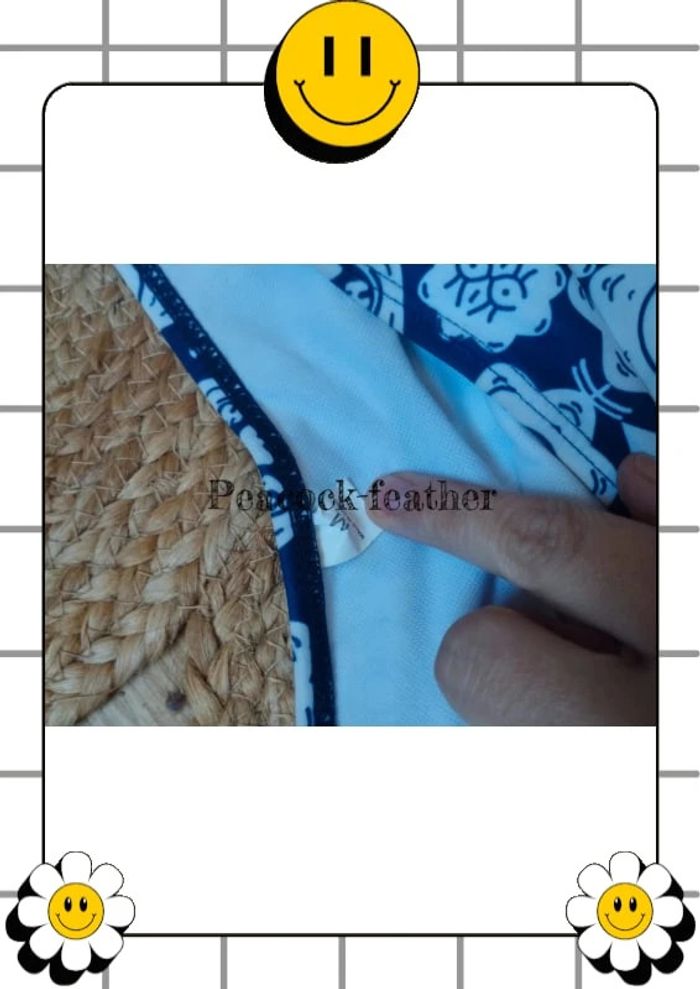 Maillot de bain bleu femme 38 culotte haute - photo numéro 4