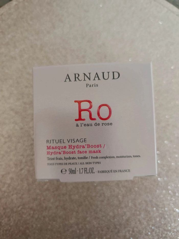 Masque Hydraboost a la rose Arnaud Paris