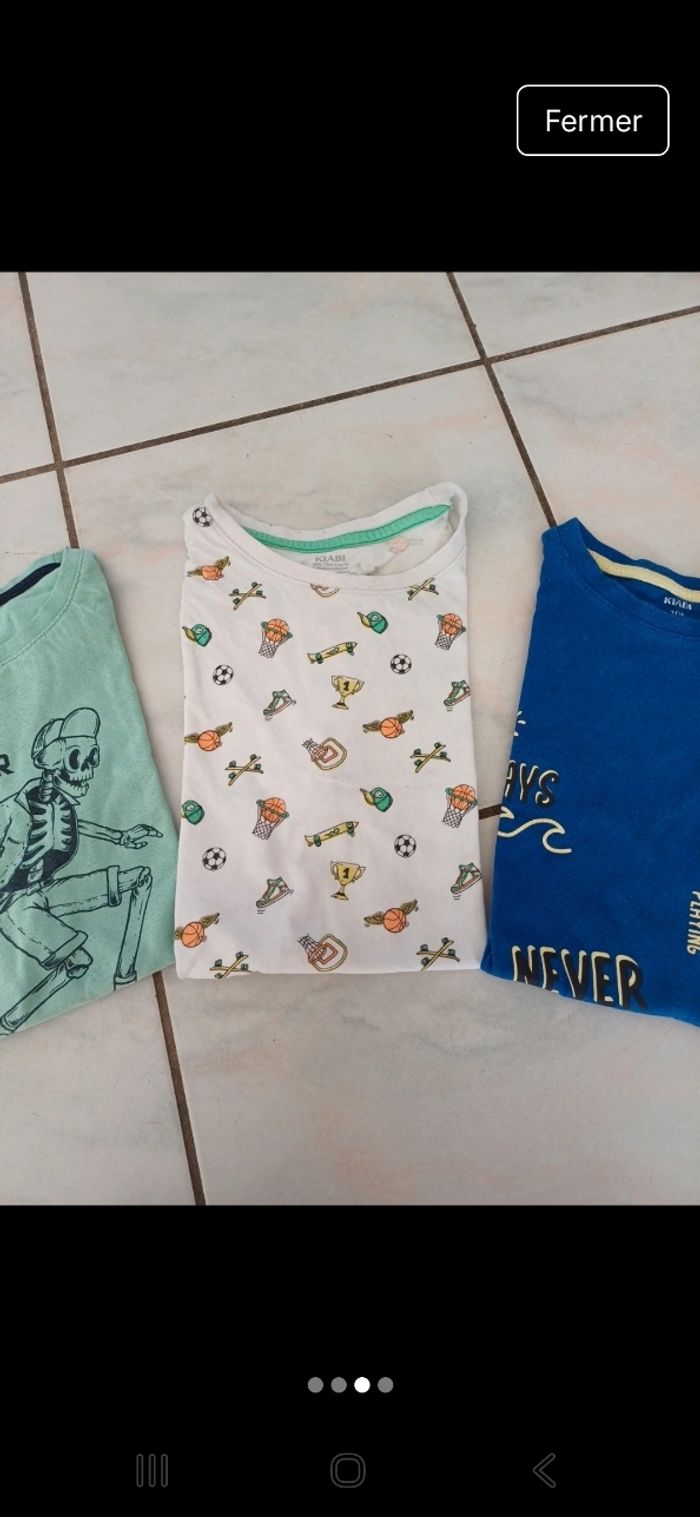 Lot 3 t shirts - photo numéro 3
