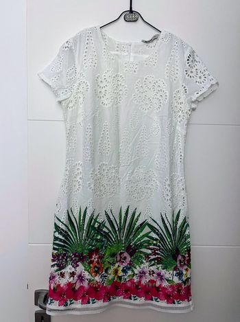 Robe en dentelle blanche Desigual T40