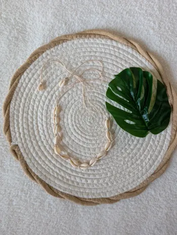 🐚 Collier coquillages – style plage & bohème