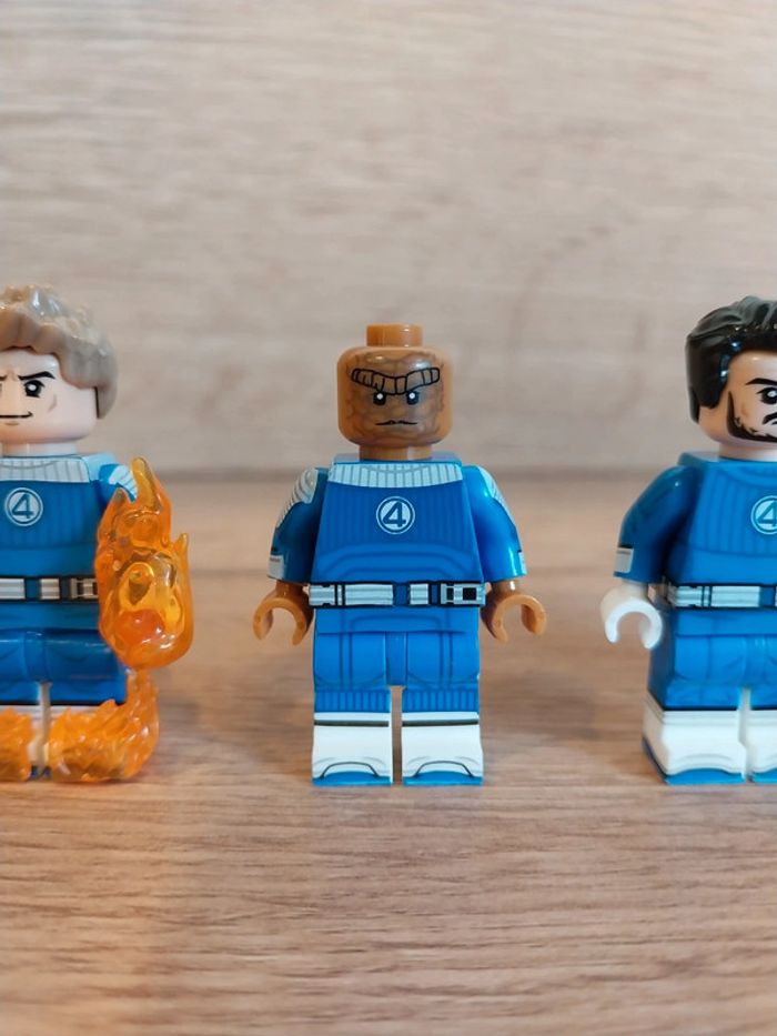 Figurine type lego les 4 Fantastiques Marvel - photo numéro 4