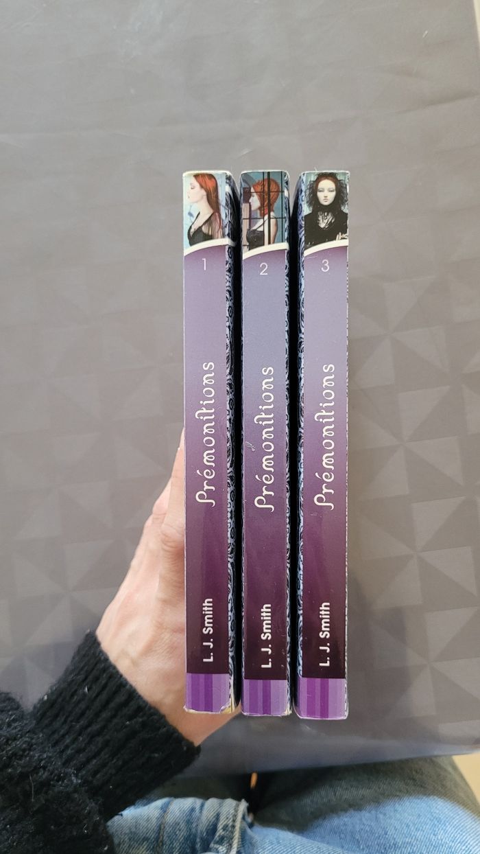 Lots de 3 tomes Prémonitions - photo numéro 3
