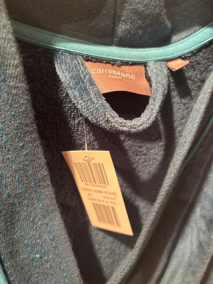 Peignoir carré blanc - photo numéro 2