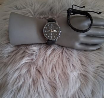 Montre homme plus bracelet