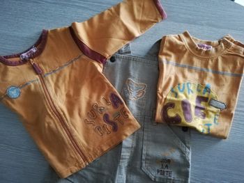 Ensemble salopette 3 pièces