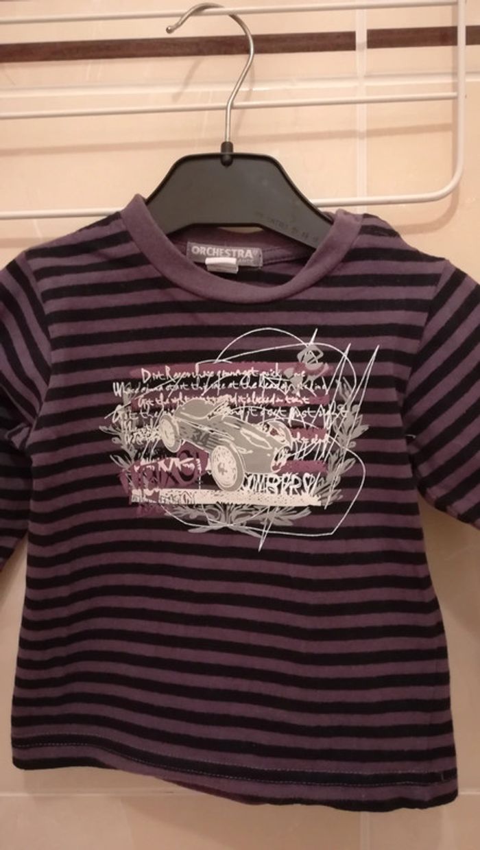 Tee-shirt T18 mois - V92B - photo numéro 2