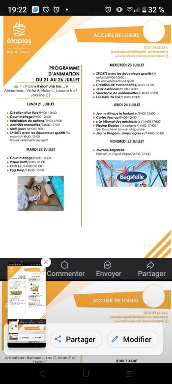 L'imagerie de la France et l'imagerie de la Terre.