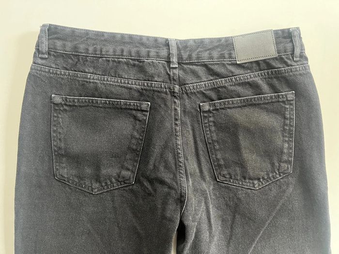 Jean homme noir taille 44/32L regular 100 % coton - photo numéro 7