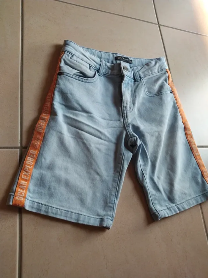 Short bermuda garçon taille 10 ans marque NPO - photo numéro 6