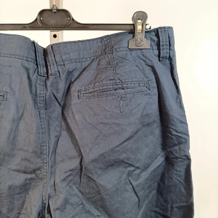 Pantalon 3/4 bleu Best Mountain 100 % coton taille 46 décontracté A849 - photo numéro 7