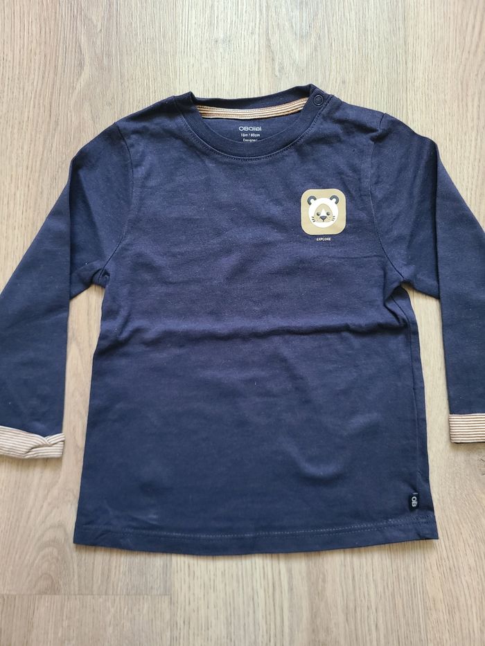 Pull fin t-shirt manche longue 18 mois - photo numéro 3