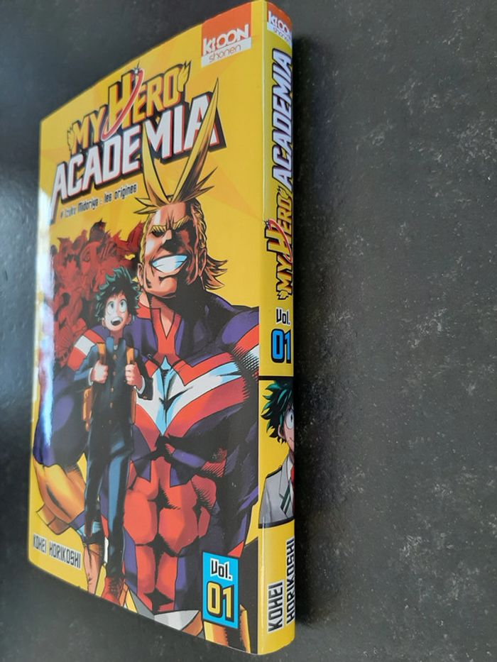 Manga "My Hero Academia" T1 de Kohei Horikoshi - photo numéro 2