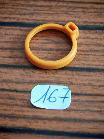 Playmobil western coiffe d'indien moutarde orange