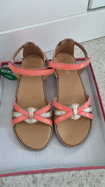 Sandale fille okaïdi cuir verni