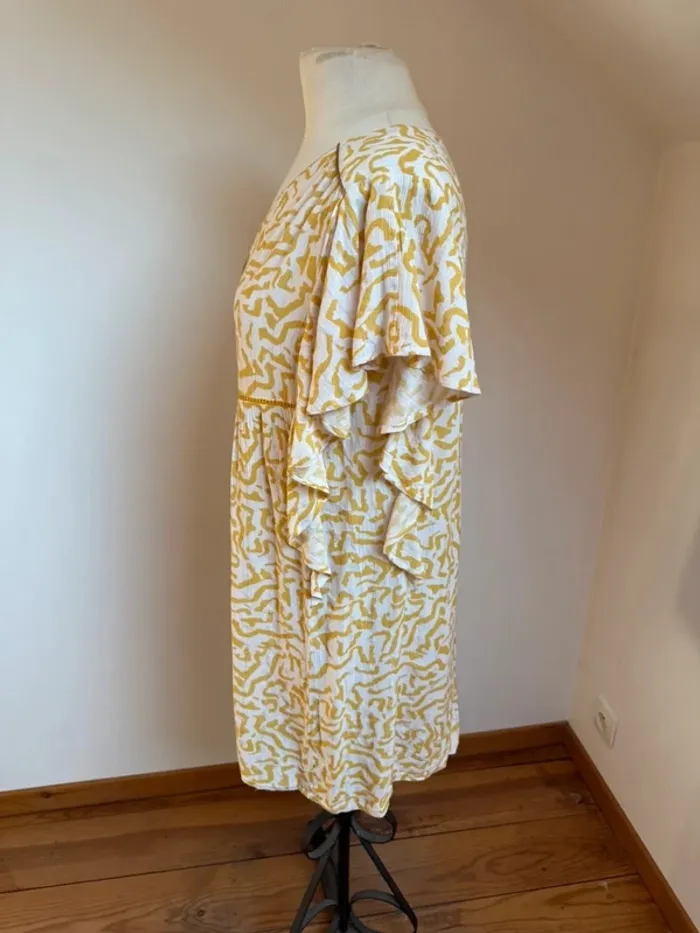 Belle Blouse Tunique fluide ou robe courte printemps été Riu 🌸 42 - photo numéro 6