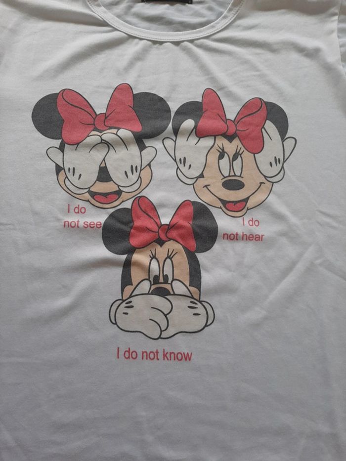 Tee shirt minnie - photo numéro 2